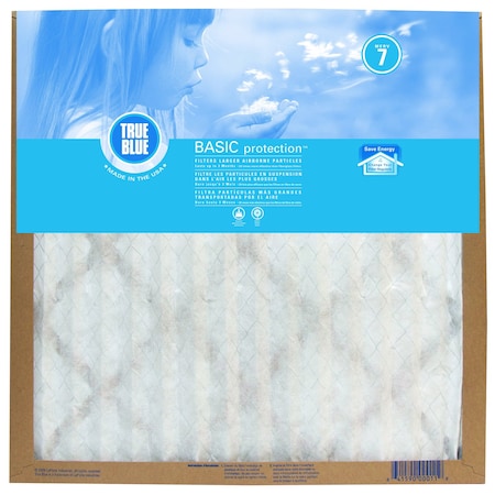 Protect Plus True Blue 16 in. W X 25 in. H X 1 in. D Synthetic 7 MERV Pleated Air Filter 216251